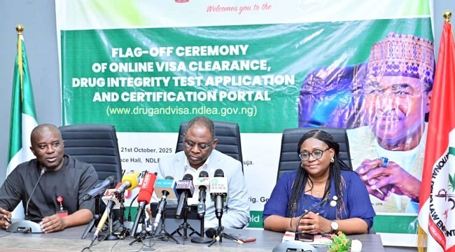 NDLEA Launches Digital Platform for Drug Integrity Test and Visa Clearance to Strengthen War Against Substance Abuse